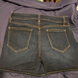 Women’s Stylus Dark Blue Denim style Jean shorts